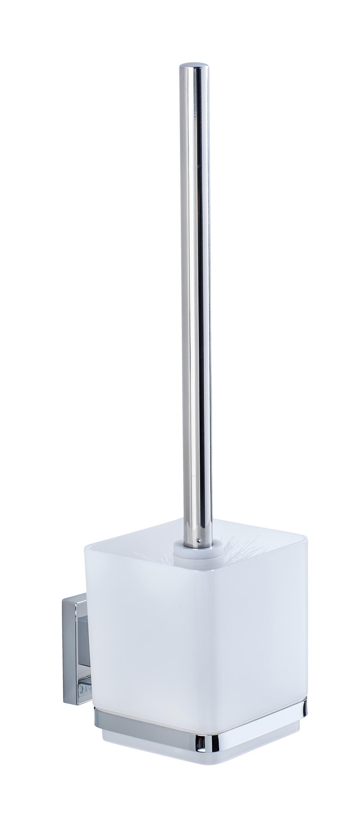 Suport perie WC Quadro - Modern (10/37/12cm) - Wenko