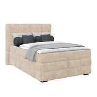 PAT BOX VEGA - alb/verde, Trend, lemn/textil (140/200cm) - Modern Living