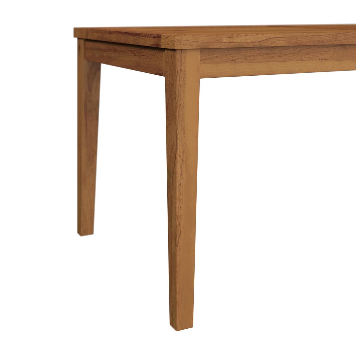 Loungegarnitur Enrica Schwarz/Akazie Rope - Schwarz/Akaziefarben, MODERN, Holz/Kunststoff (120/84/70cm) - Bessagi Garden