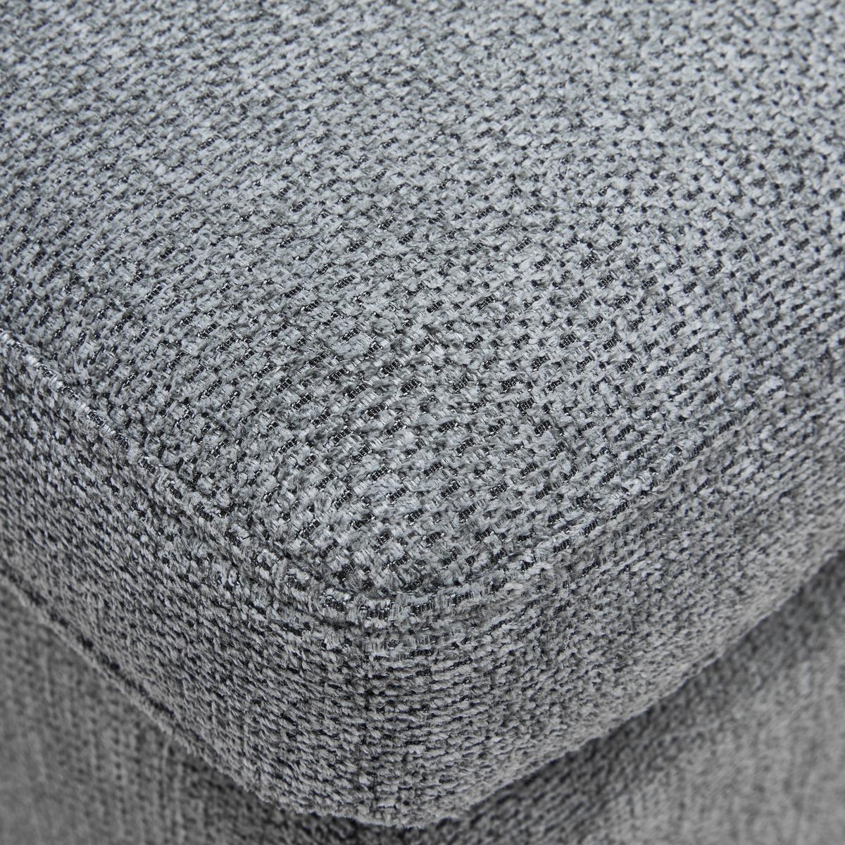 Ecksofa Sara Grau - Schwarz/Grau, MODERN, Textil/Metall (250/87-103/189cm) - Mömax