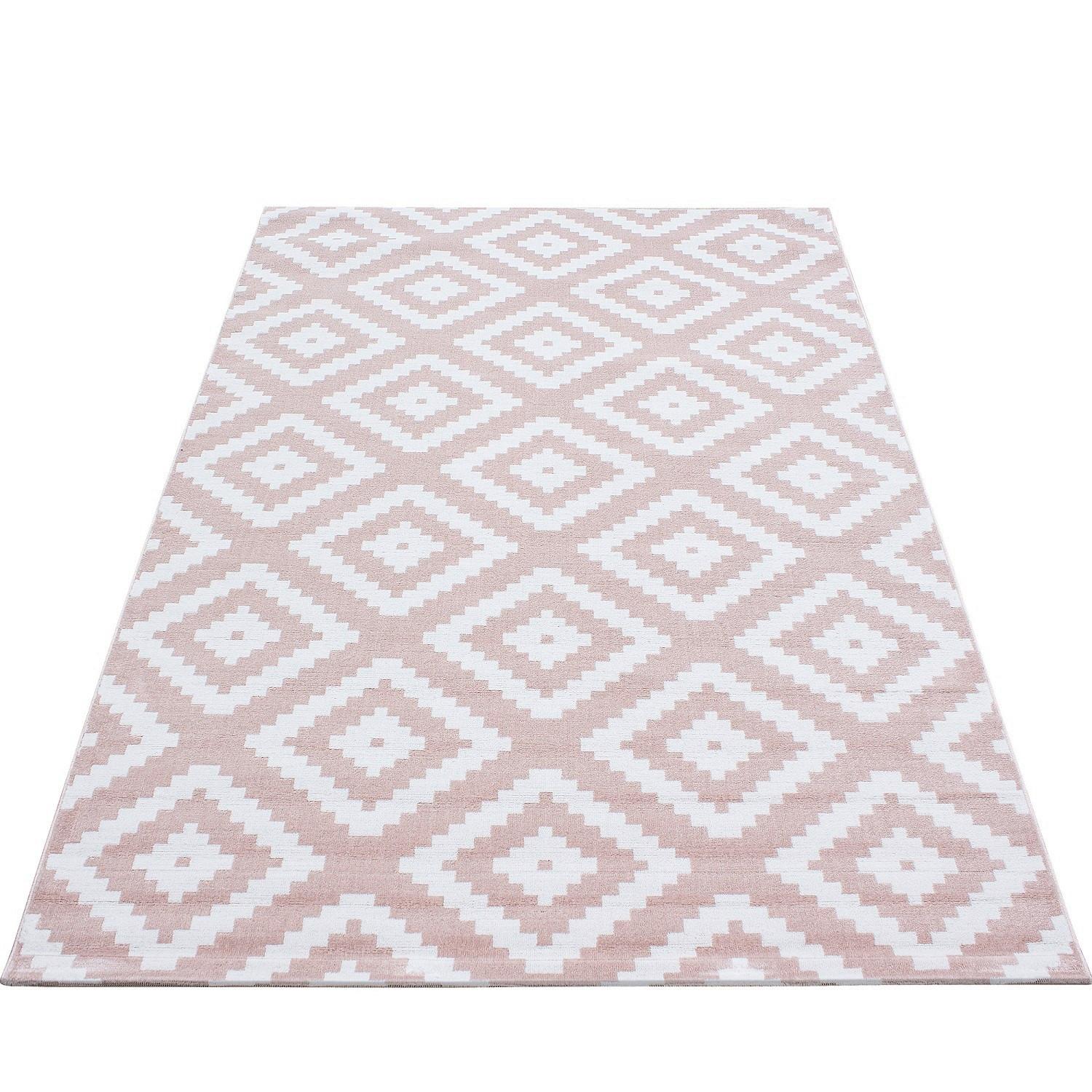 Läufer Plus Pink ca. 80x300cm - Pink, KONVENTIONELL, Textil (80/300cm) - Novel