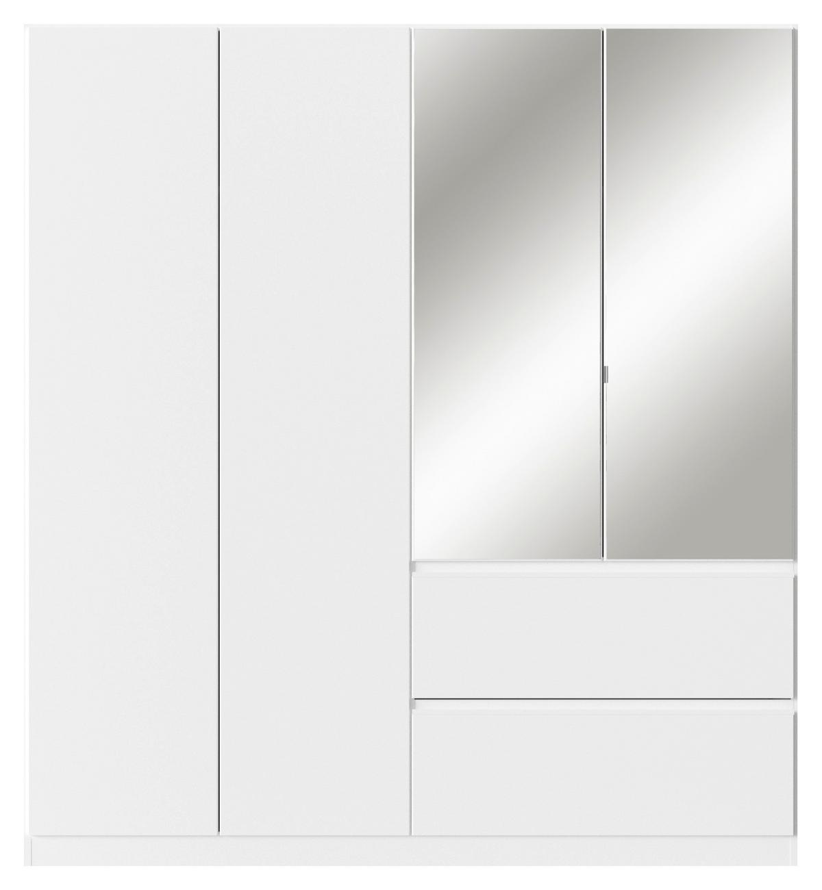 Omara S Klasičnimi Vrati Costa, Bela - bela, Moderno, leseni material (181/197/54cm) - Rauch Möbel