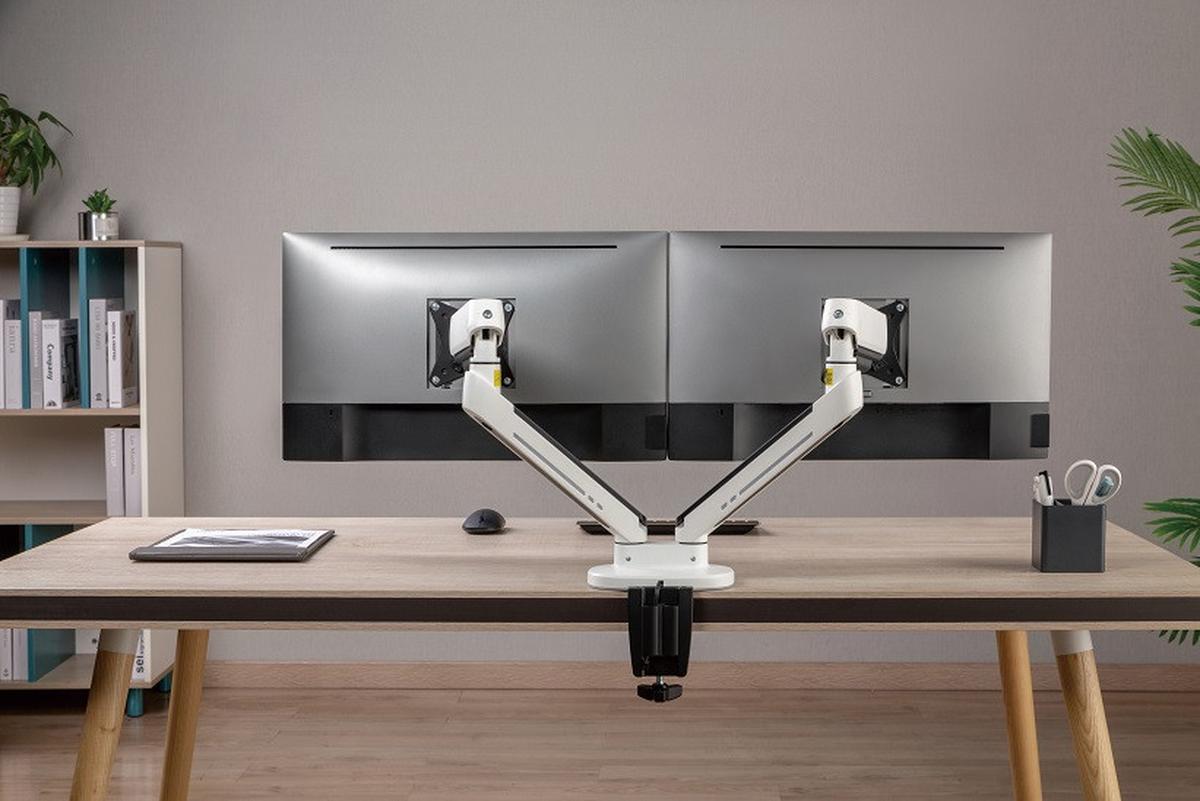 UCHWYT DO MONITORA CODY 2 RBG - biały, Design, tworzywo sztuczne/metal (105/62,2/15,2cm) - Boxxx