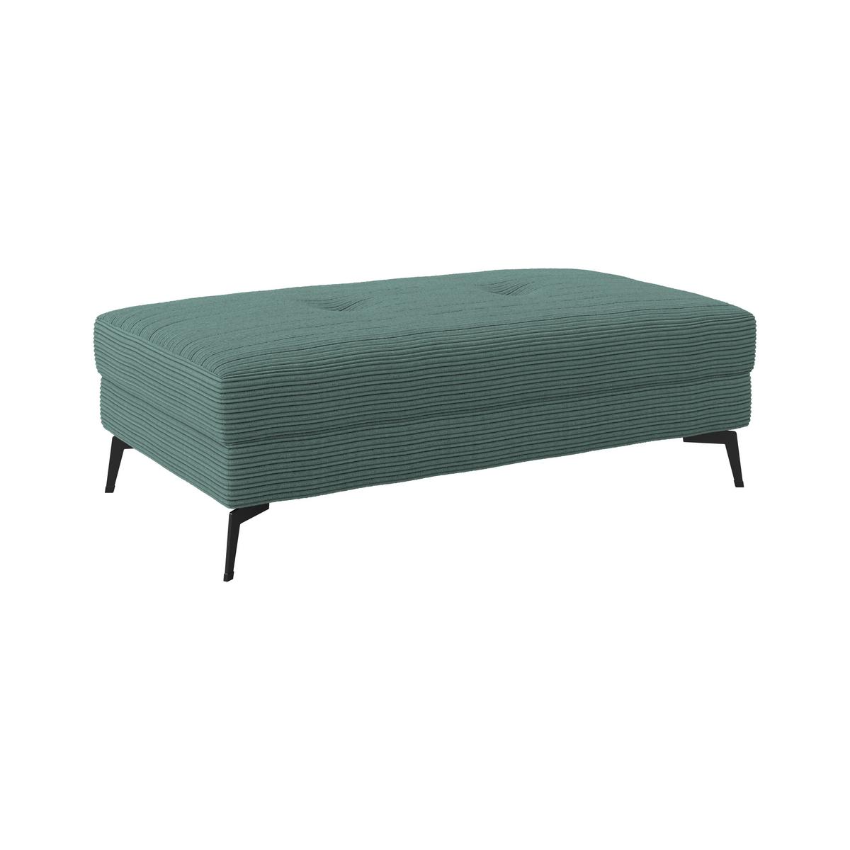 Tabure Zero - boje petroleja, Trend, tekstil (140/80cm)