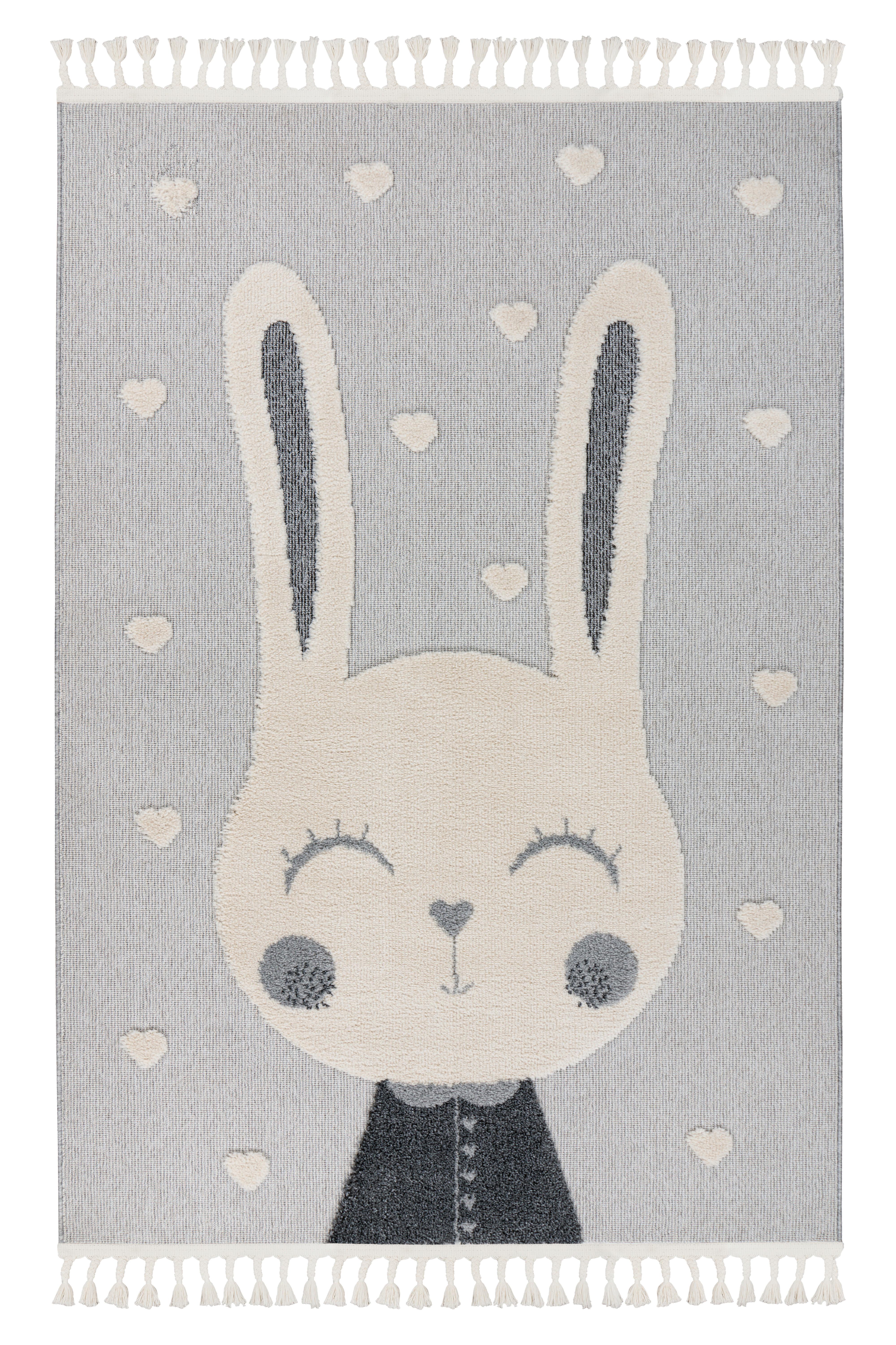 Covor pentru copii My Fano, cca. 120x170cm - multicolor/gri, Basics, textil (120/170cm) - Obsession