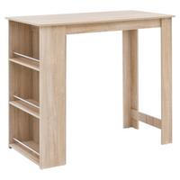 Bartisch WL5.733 ca. 120x60x107 cm Eiche - Sonoma Eiche, Basics, Holzwerkstoff (120/60/107,5cm) - MID.YOU