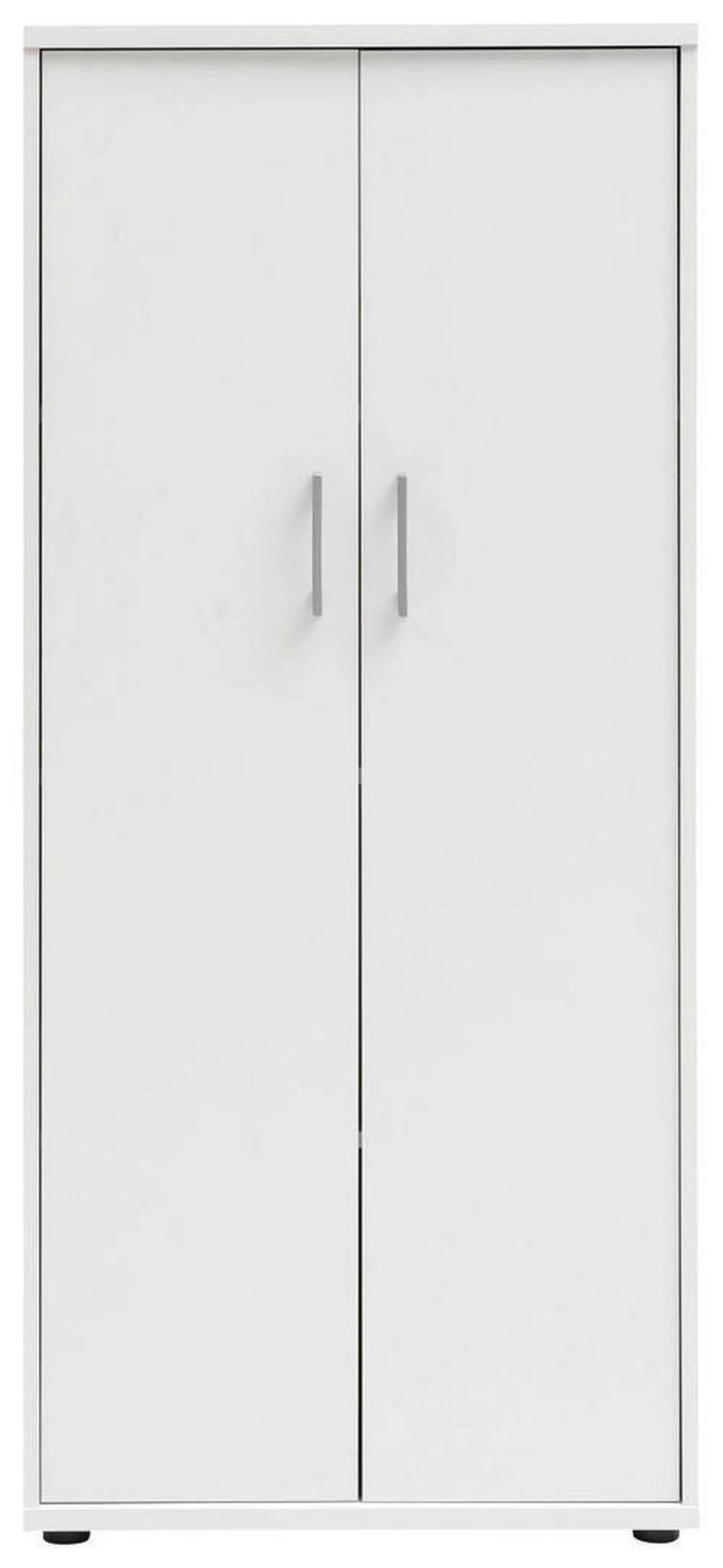 Aktenschrank Serie 200 Weiß - Weiß, Basics, Holzwerkstoff (65,1/146,9/34,5cm) - MID.YOU