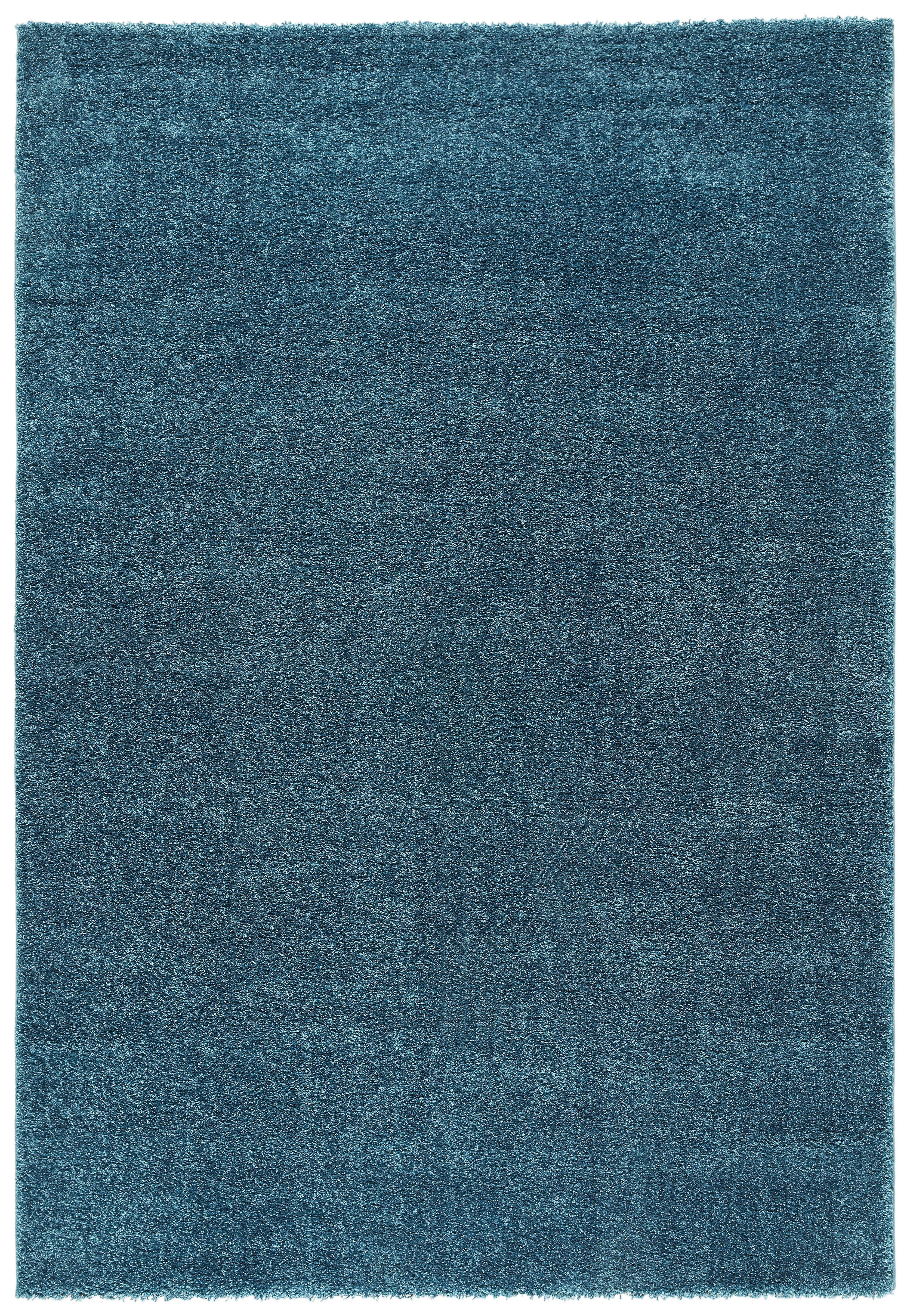 Webteppich Rubin 1 in Blau ca. 80x150cm - Blau, MODERN (80/150cm) - Modern Living