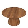 TABLE À MANGER ALLEGRA - couleur naturelle/couleur acacia, MODERN, bois (140/76cm) - Bessagi Home