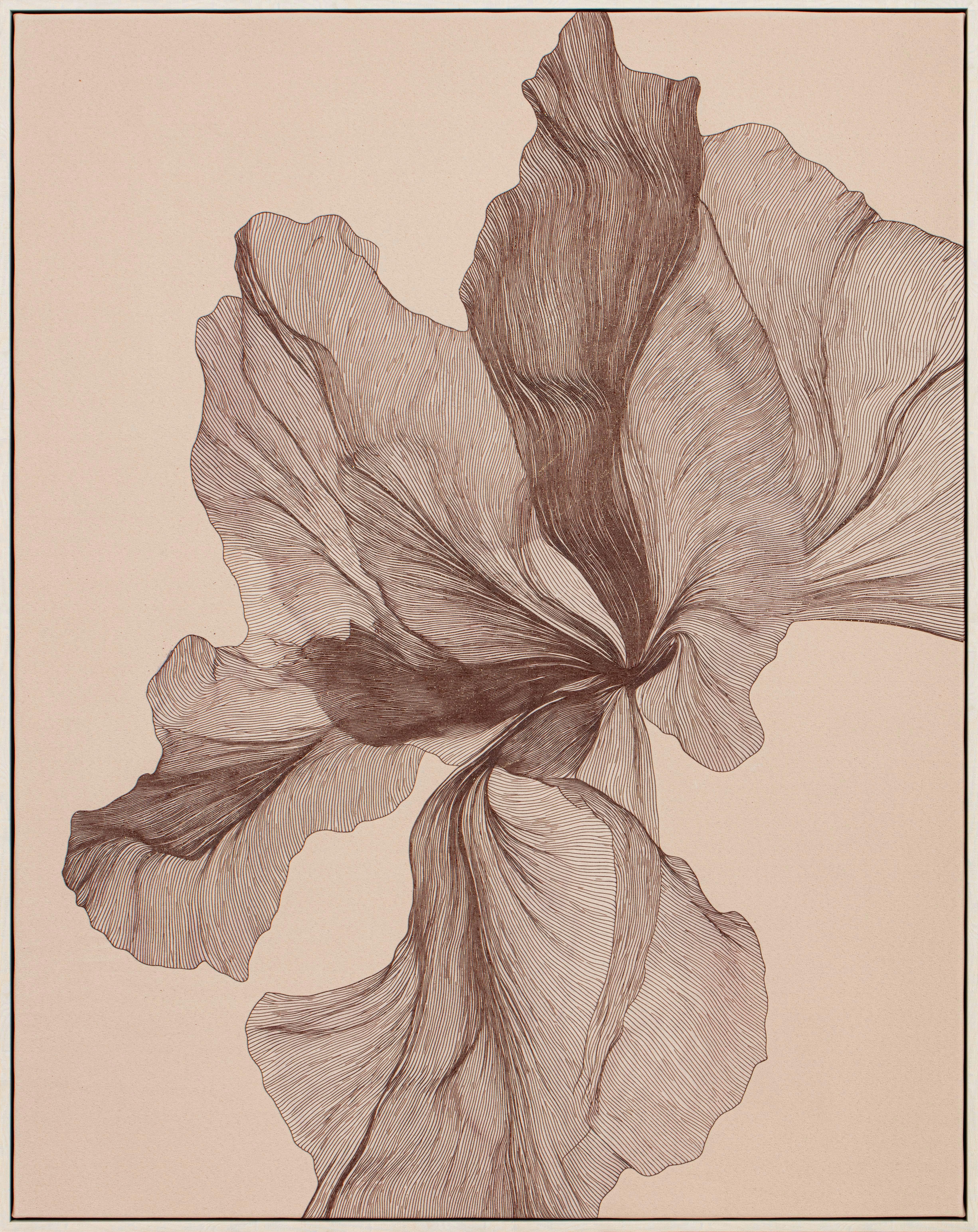 SLIKA S OKVIROM LILITH 80X100CM - višebojno/bež, Moderno, drvni materijal/tekstil (80/100/3,8cm) - Mömax