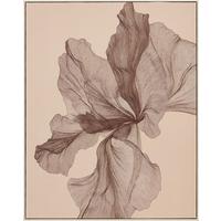 Tablou cu ramă Lilith cca. 80x100 cm - bej/multicolor, Modern, plastic/textil (80/100/3,8cm) - Mömax