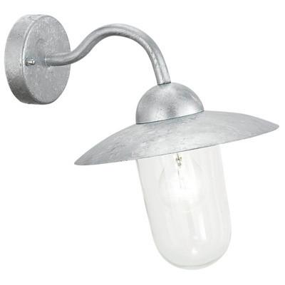 Aussenleuchte 88489 - Klar/Silberfarben, Konventionell, Glas/Metall (31/31/45cm) - Eglo