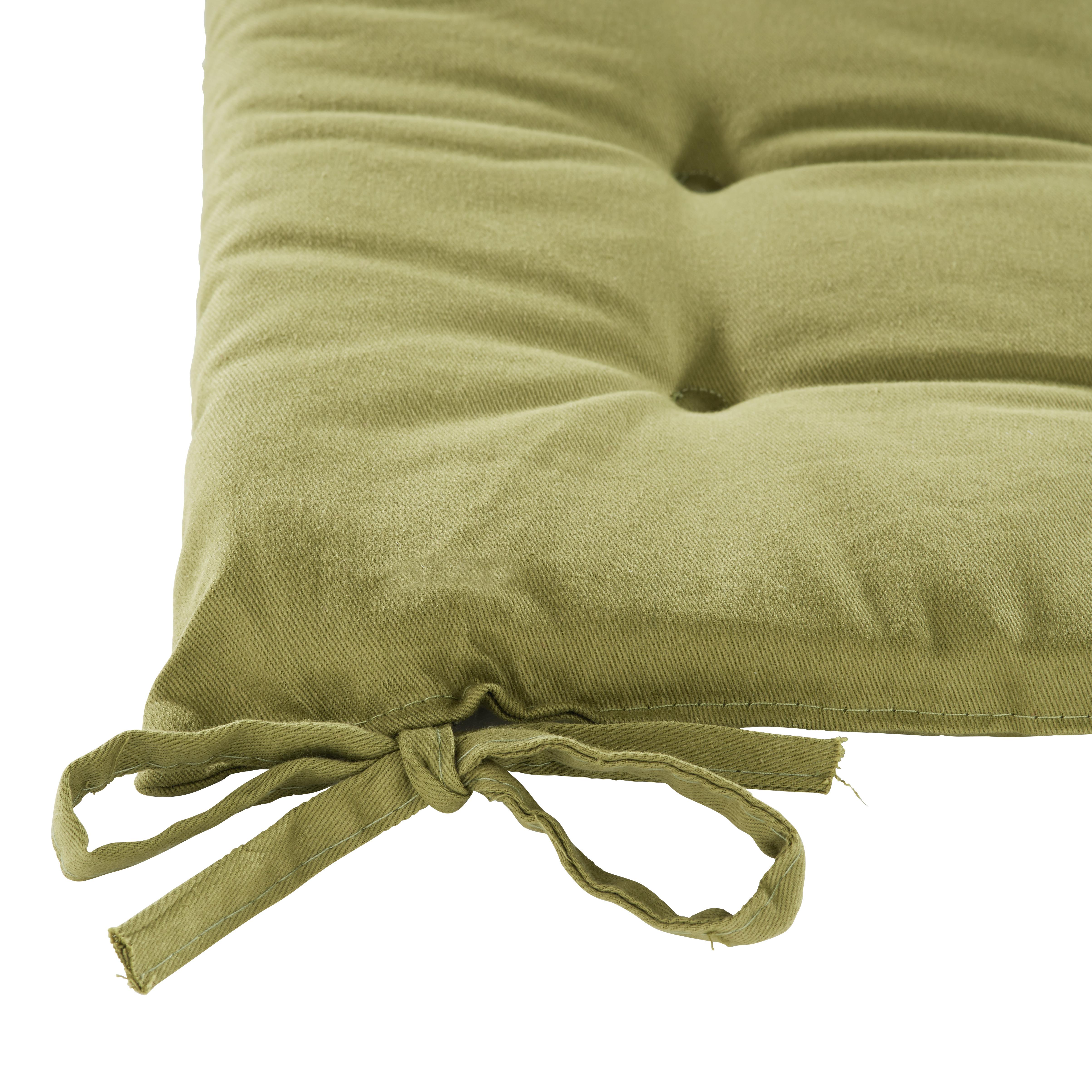 Ülőpárna Lola 40/40cm - zöld, textil (40/40/2cm) - Based
