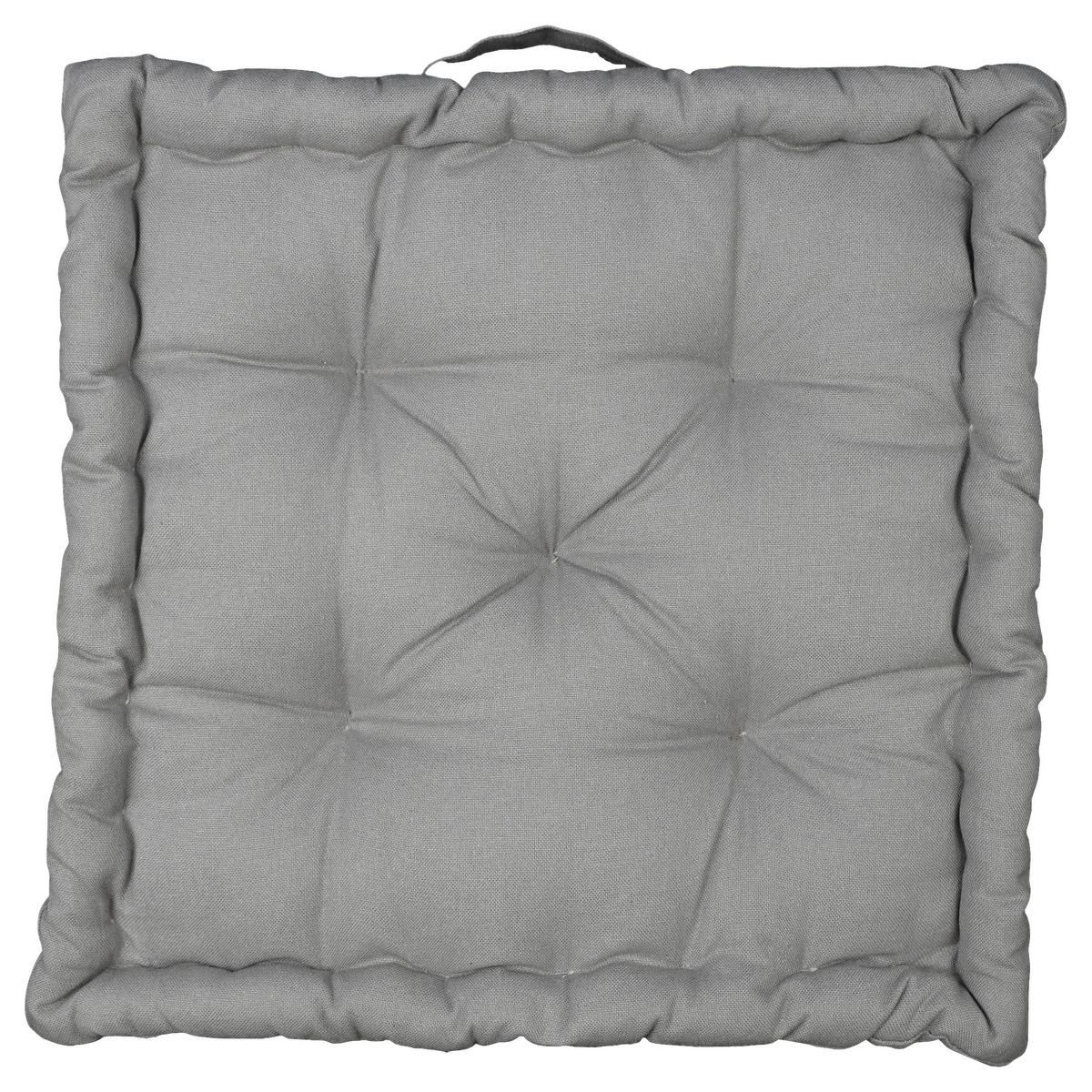 BOXKISSEN BO - Grau (40/40/6cm) - Mömax
