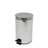 TRETEIMER 100439 - Edelstahlfarben/Schwarz, Basics, Kunststoff/Metall (30.5/37.5/24cm) - Spirella