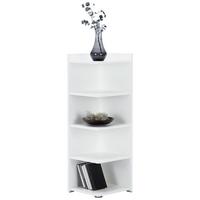 Etajeră de colț MX 184 - alb, Modern, material pe bază de lemn (37/110,5/35cm) - Modern Living