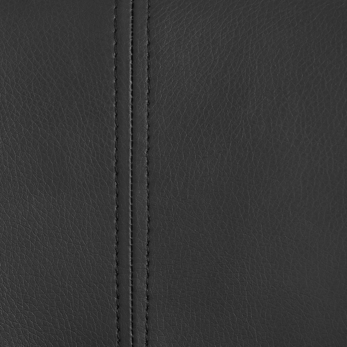 KRZESŁO OBROTOWE MŁODZIEŻOWE LAZY - czarny/kolor chromowy, Design, tworzywo sztuczne/metal (68/84-96/56cm) - Carryhome