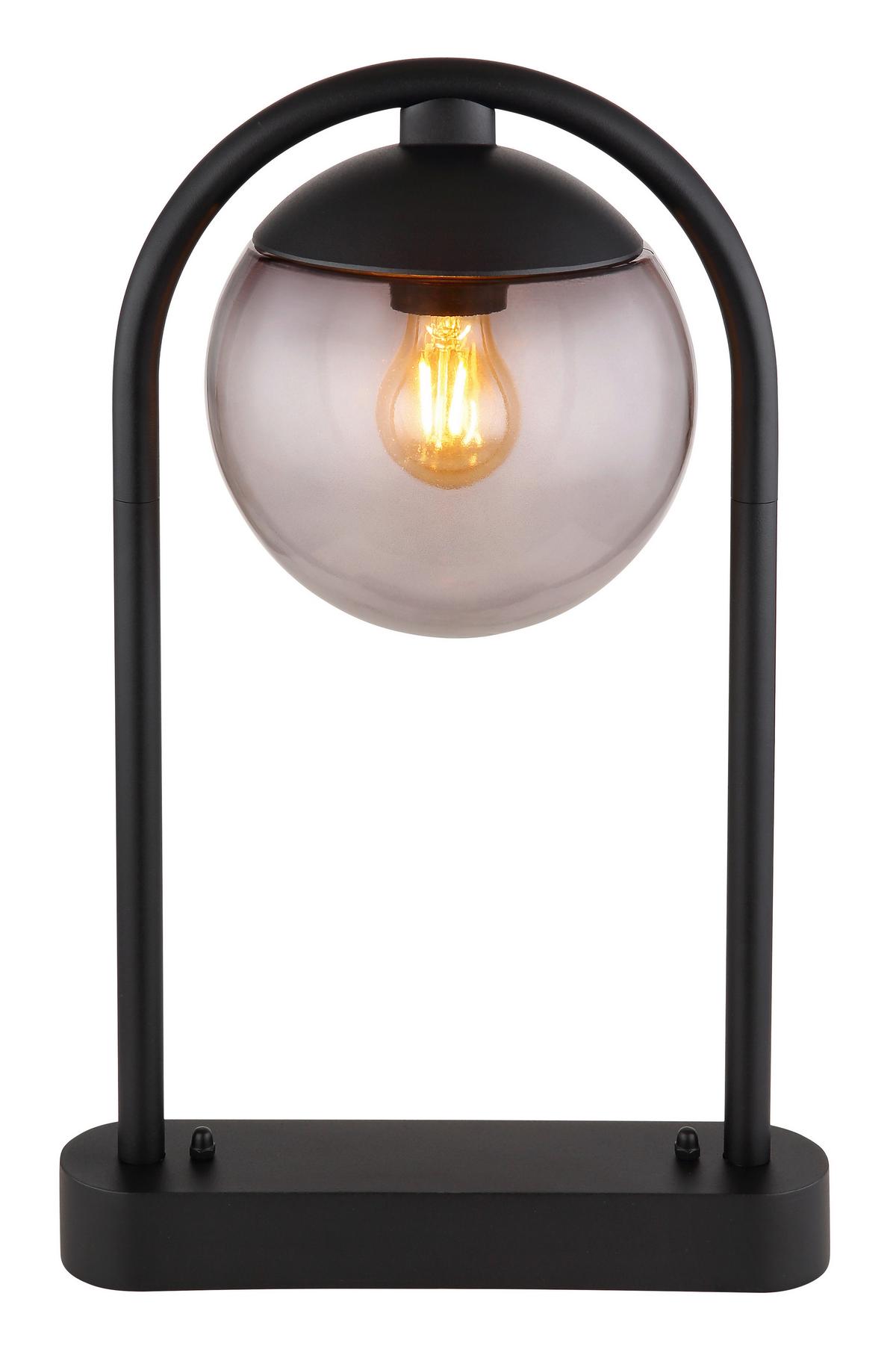 Zidna Svjetiljka Vanjska 31812 - crna, Basics, staklo/metal (32/50cm) - Globo