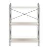 HYLLA TOM -EXKLUSIV- - svart/kashmir, Modern, metall/trämaterial (63.2/89/30cm) - Mömax