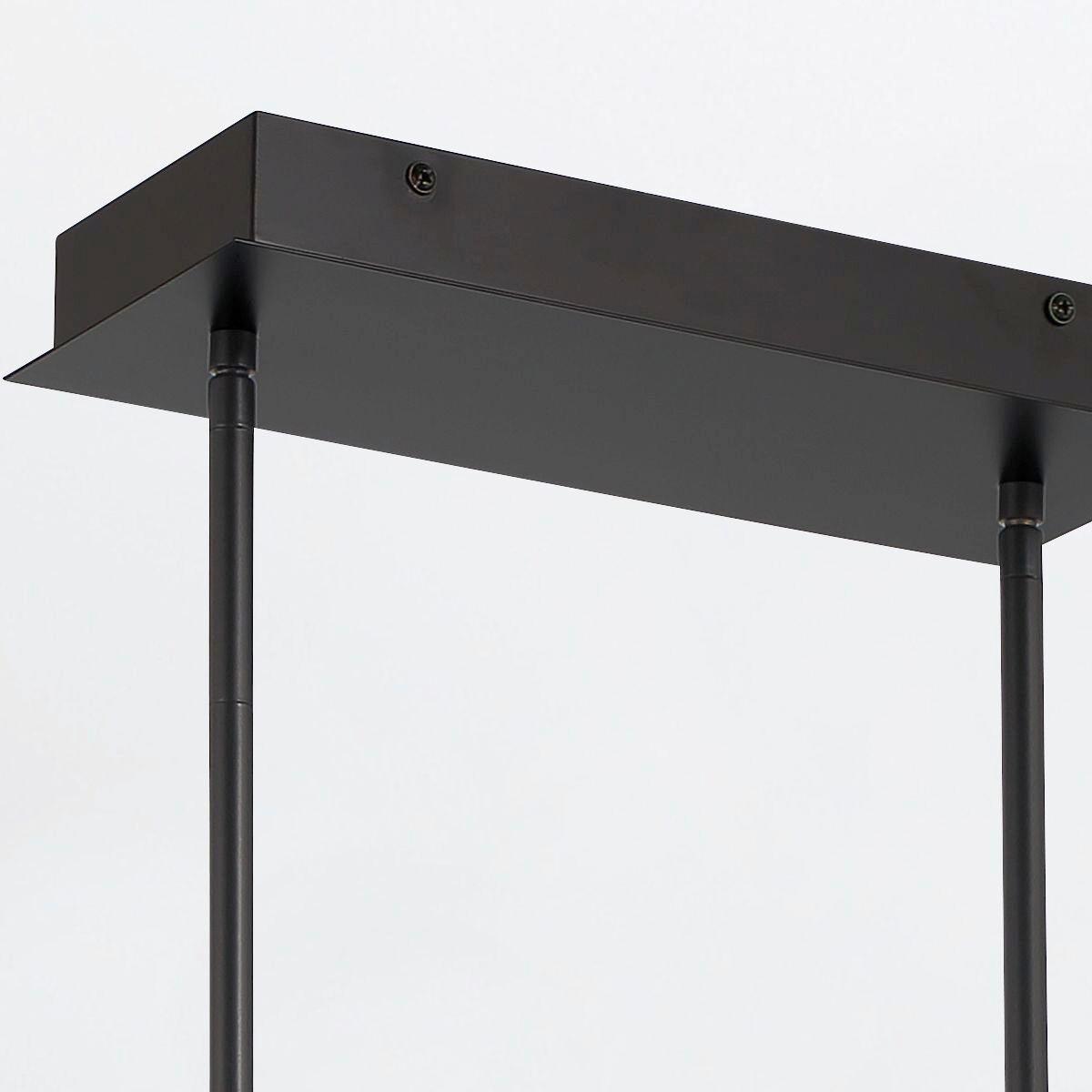 LED Függőlámpa Qn-Inizio-Lp-S-Bk - fekete, Design, műanyag/fém (84/47,5/14cm) - Elstead Lighting