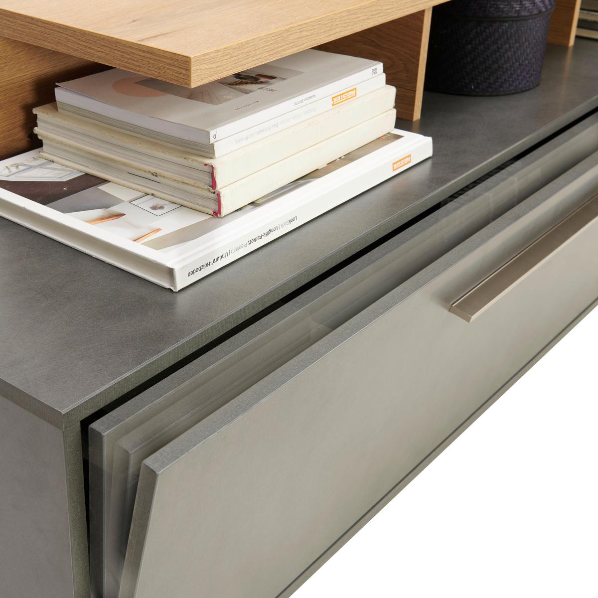 Element Tv LIMIT - Modern, material pe bază de lemn (220/68,5/40cm) - Modern Living