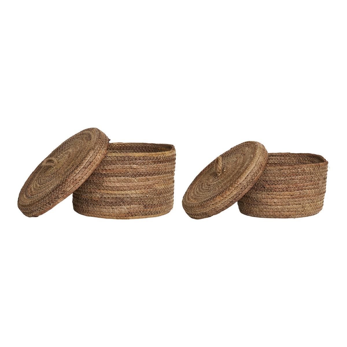 Korbset Desio Braun 2-teilig - Braun, Basics, Naturmaterialien