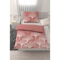 Lenjerie de pat Noa cca. 140x200/50x70cm - alb/roz antic, textil (140/200cm) - Mömax