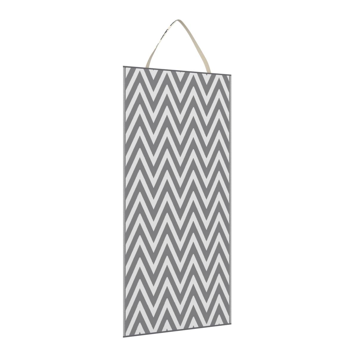 Strandmatte Riya Hellgrau ca. 70x170 cm - Hellgrau, MODERN, Kunststoff/Textil (70/170cm) - Bessagi Garden
