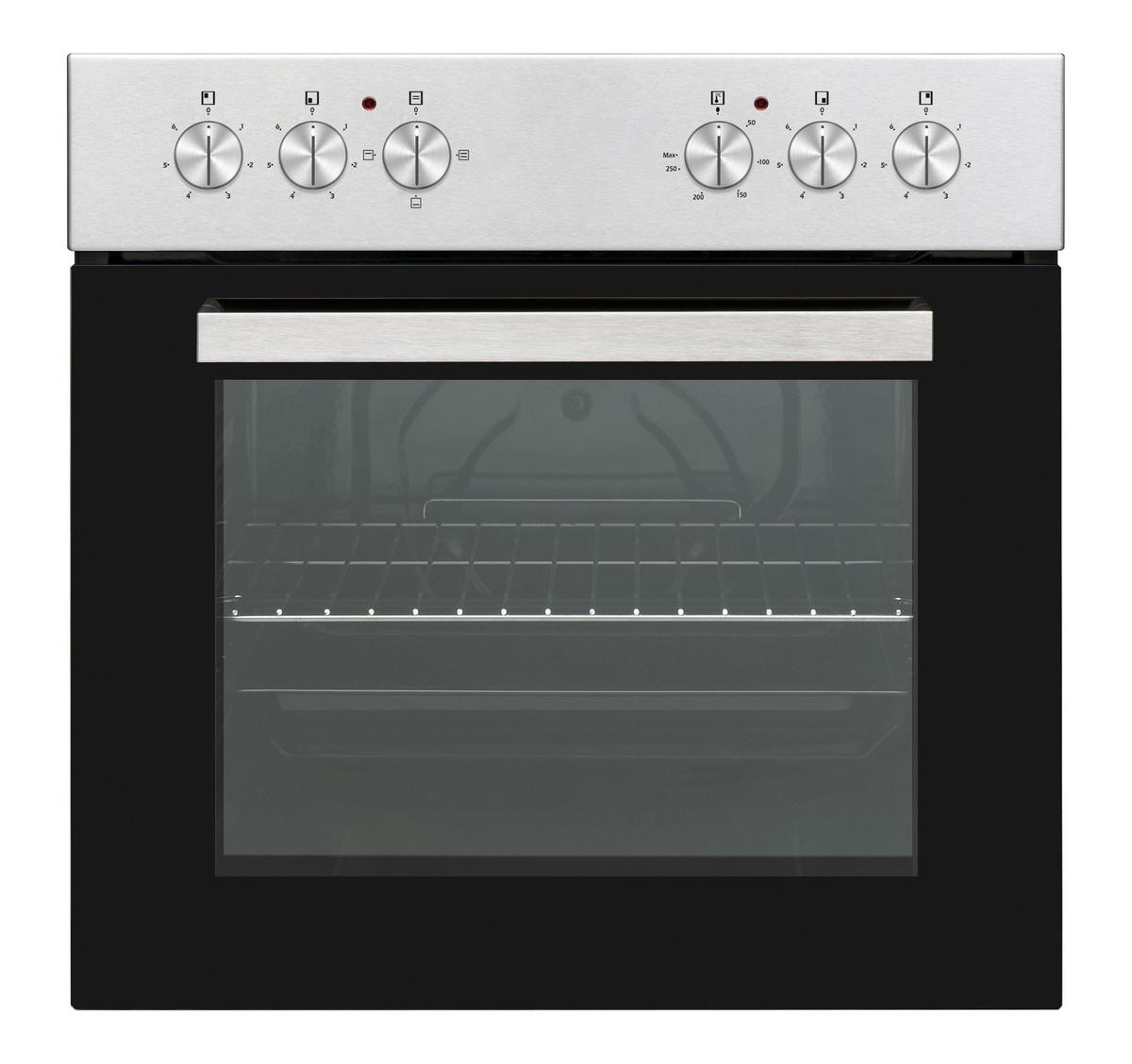 Kuhinjski Blok Z Aparati Nano, Barva Bukve - barve nerjavečega jekla/barve bukve, Moderno, umetna masa/leseni material (310cm) - FlexWell