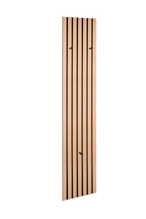 Garderobni Panel Grace Imitacija Hrasta Artisan - hrast artisan, Moderno, tekstil/leseni material (25/160/4cm) - Mömax