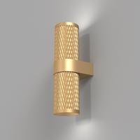 WANDLEUCHTE FOCUS DESIGN - Goldfarben, Trend, Metall (21.7/6.5/10.6cm) - MAYTONI