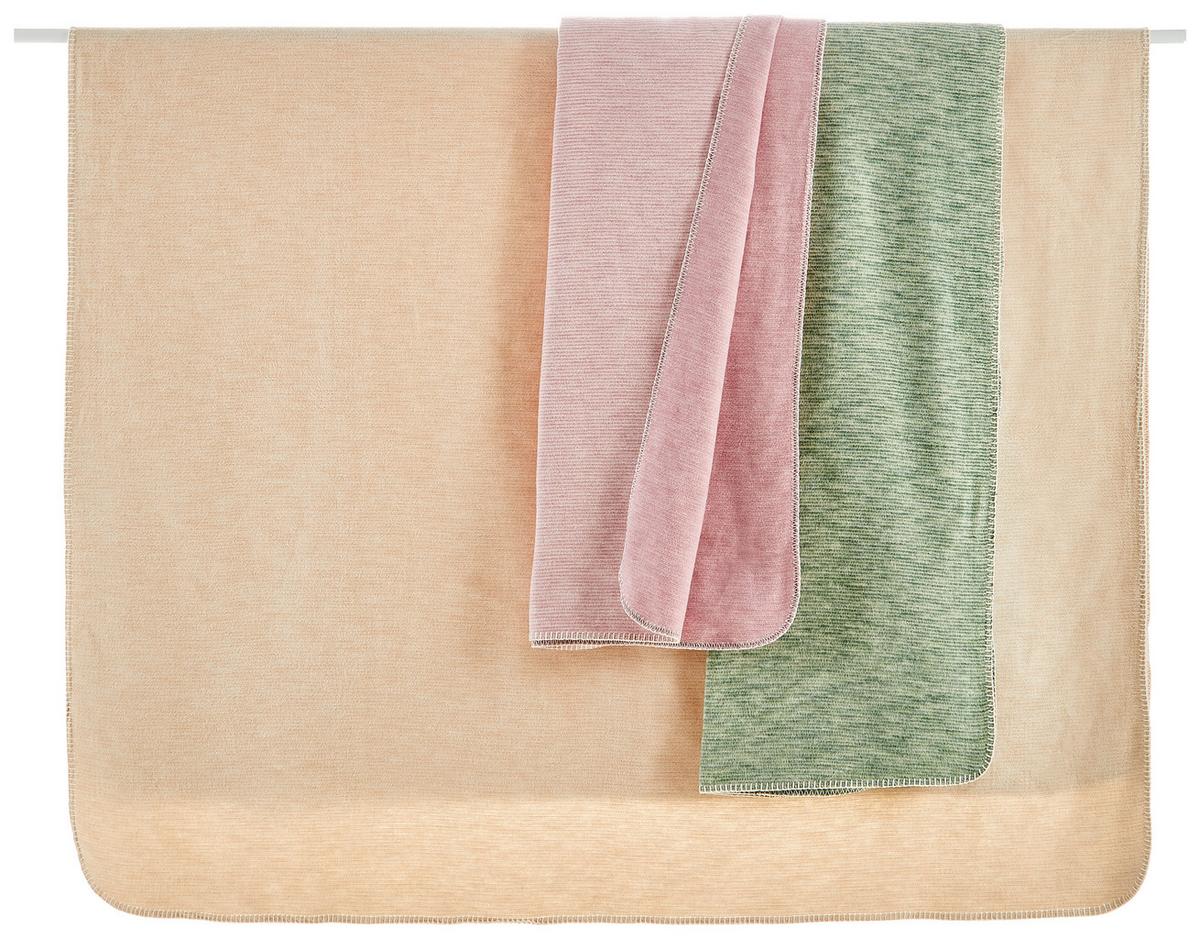 PLED LEELA - kolor naturalny, Basics, tkanina (140/200cm) - Bio:Vio