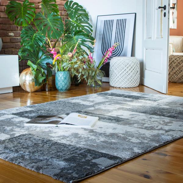 HOCHFLORTEPPICH MY CANYON 971 - Grau, Basics, Textil (80/150cm)