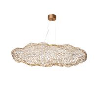 LED-Hängeleuchte Hayden max. 10 Watt - Goldfarben, Trend, Metall (76/40/147cm) - By Rydéns