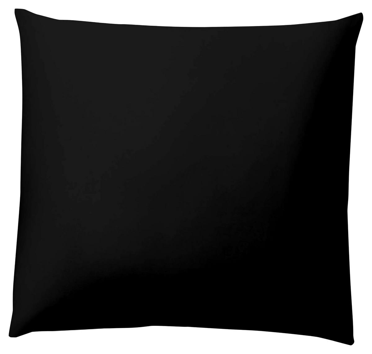 KOPFKISSENBEZUG MARYS - Schwarz, Modern, Textil (65/65cm) - Mary's