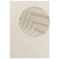 Hochflorteppich Manipu Creme ca. 200x290cm - Creme, Basics, Kunststoff (200/290cm)
