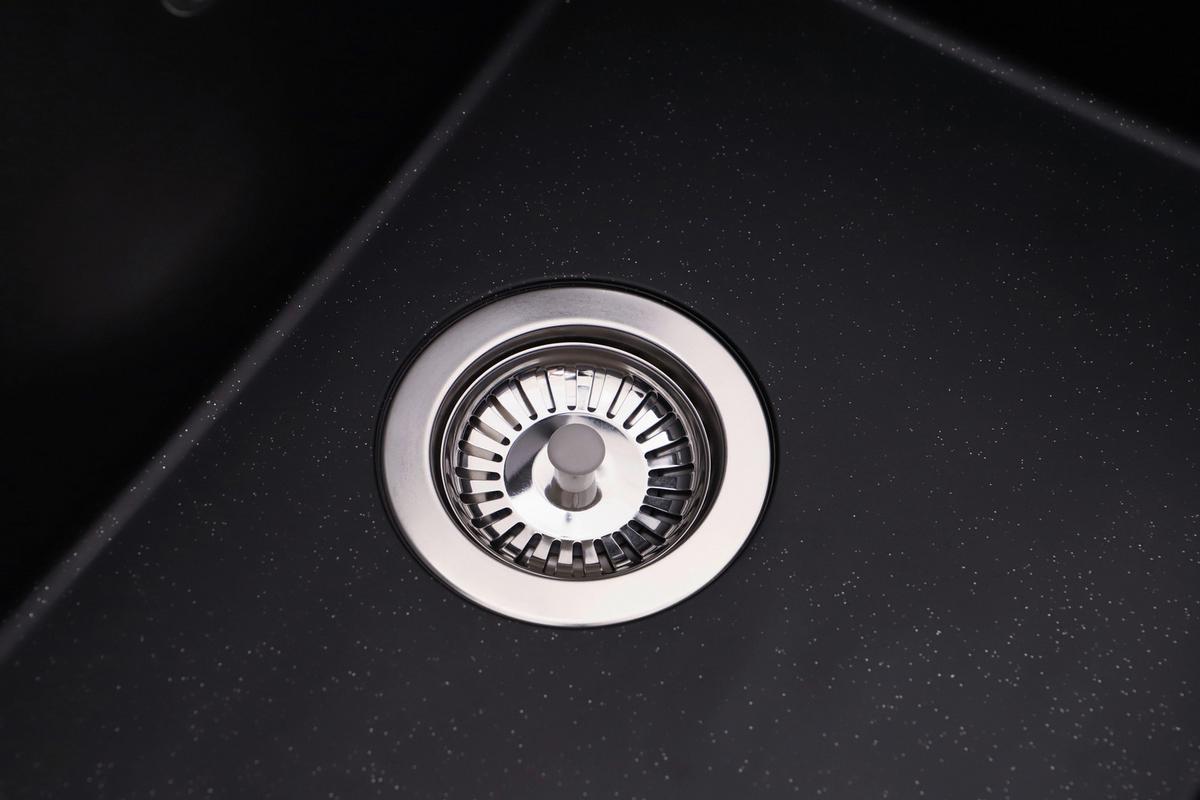 Pomivalno Korito Cleveland, 86x50cm - črna, Basics, kamen/umetna masa (86/21,4/50cm) - Respekta