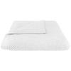 SERVIETTE DE DOUCHE LUISE - blanc, KONVENTIONELL, textile (70/140cm) - Modern Living