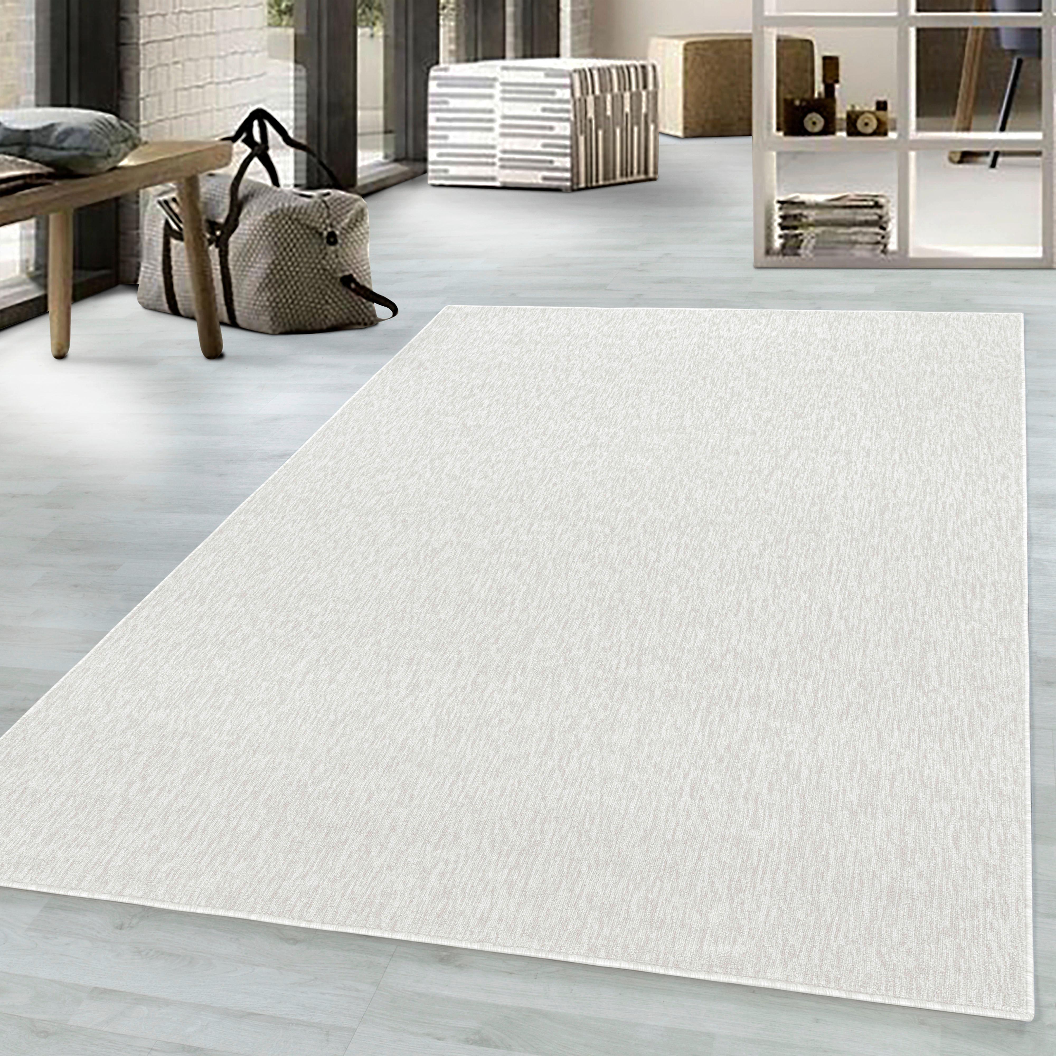 Flachwebeteppich Nizza Creme ca. 120x170cm - Creme, KONVENTIONELL, Textil (120/170cm)