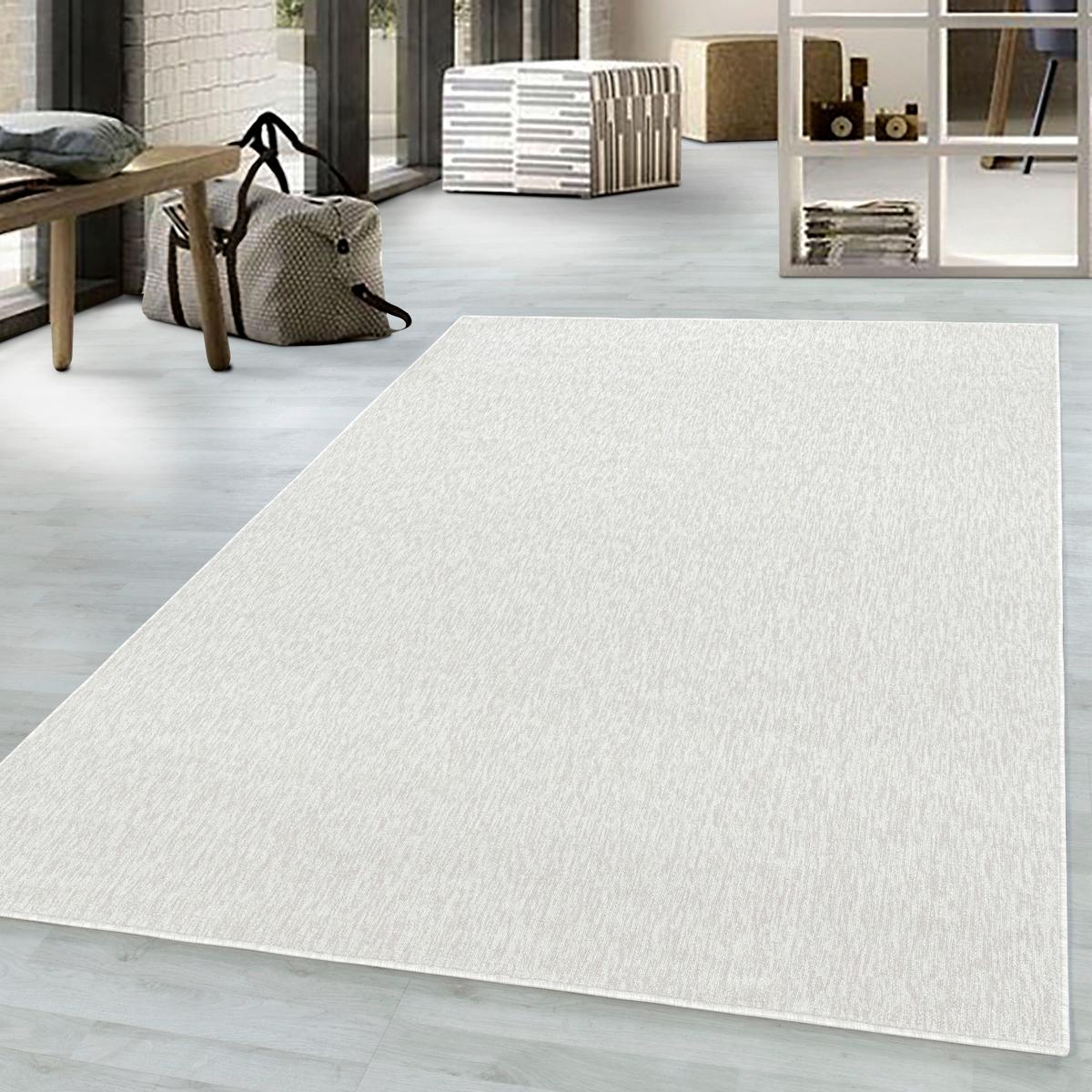 Flachwebeteppich Nizza Creme ca. 160x230cm - Creme, KONVENTIONELL, Textil (160/230cm)