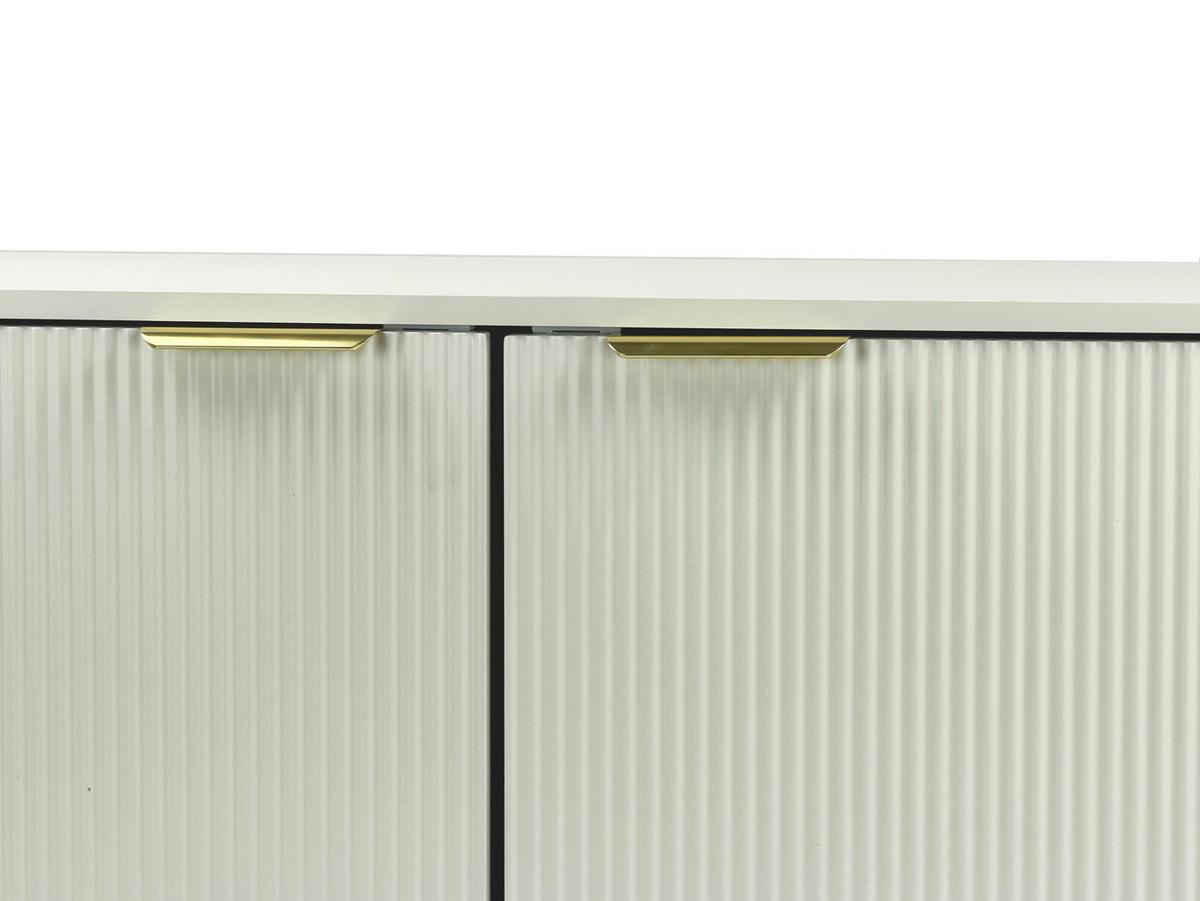 Comodă Joasă Wl7.771 - alb, Design, material pe bază de lemn (150/39/51cm) - Livetastic