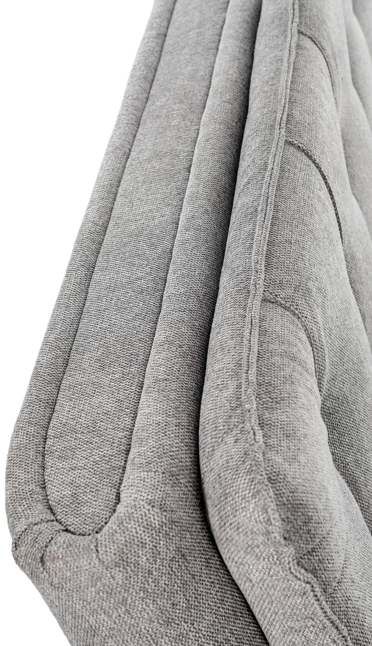 Schlafsofa Sun Grau - Schwarz/Grau, MODERN, Holz/Textil (190/83/93cm) - Mömax