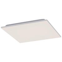 LAMPA SUFITOWA LED 15620-16 YUKON - biały/kolor aluminiowy, Basics, tworzywo sztuczne/metal (45/45/6,1cm)