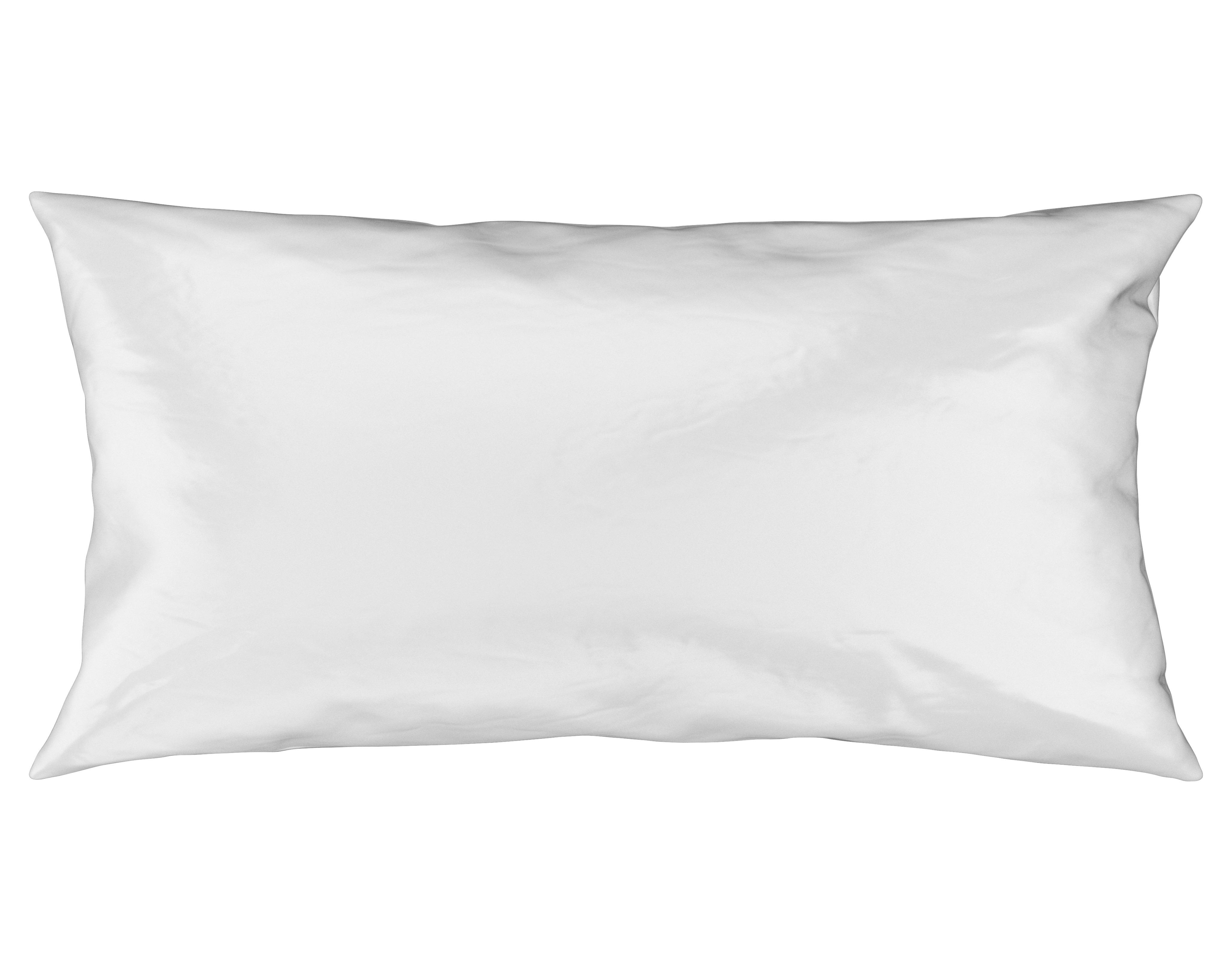 Husă de pernă Alex Uni - alb, Modern, textil (40/80cm) - Premium Living