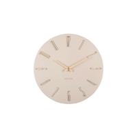 ZEGAR ŚCIENNY ESMERADO - biały, Basics, metal (40cm) - Karlsson