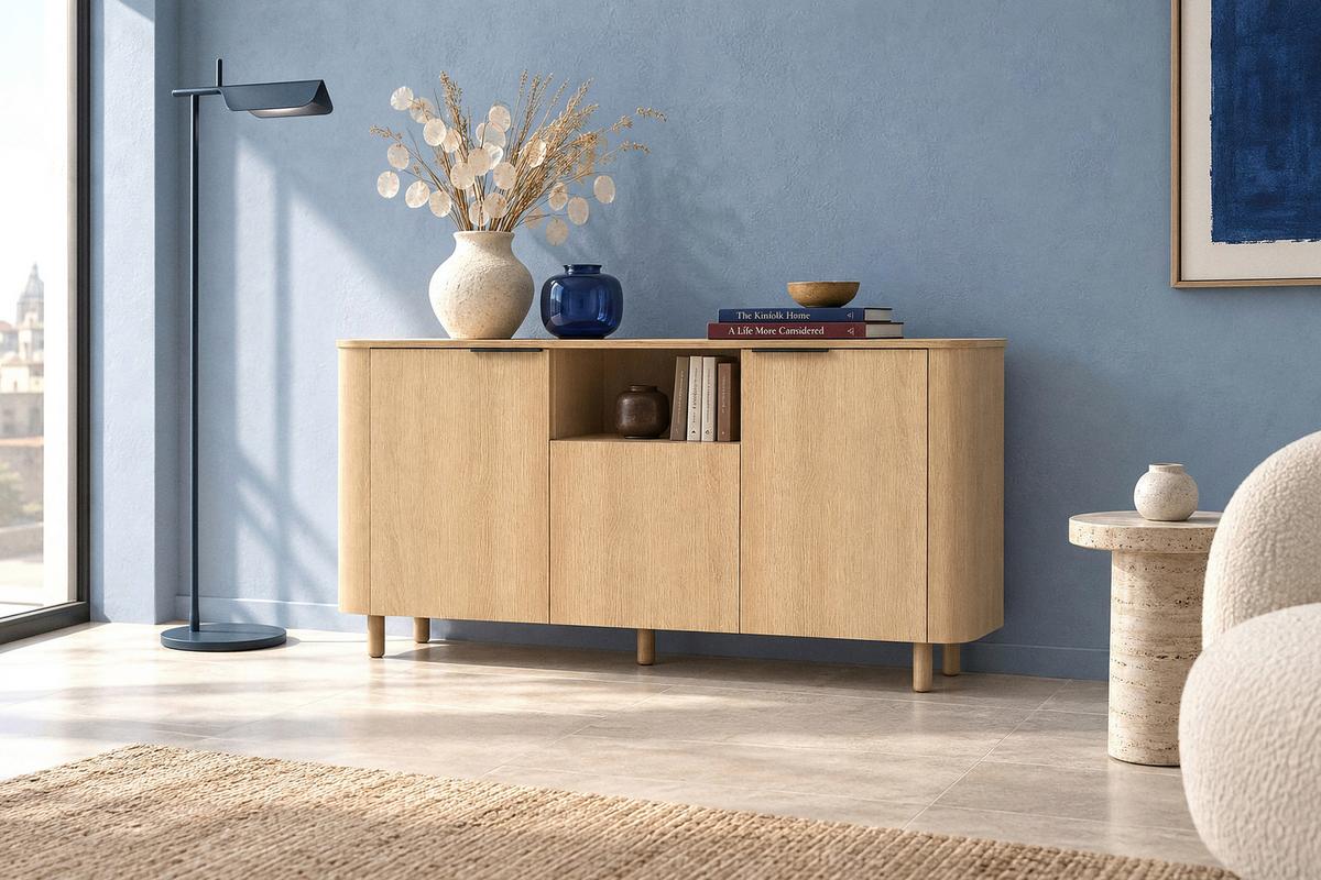 Sideboard Roma Eichefarben - Eichefarben, MODERN, Holz/Holzwerkstoff (181/82/43cm) - Mömax