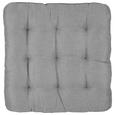 Sitzkissen Pepsi Grau 40x40cm - Grau, Textil (40/40cm) - Mömax modern living