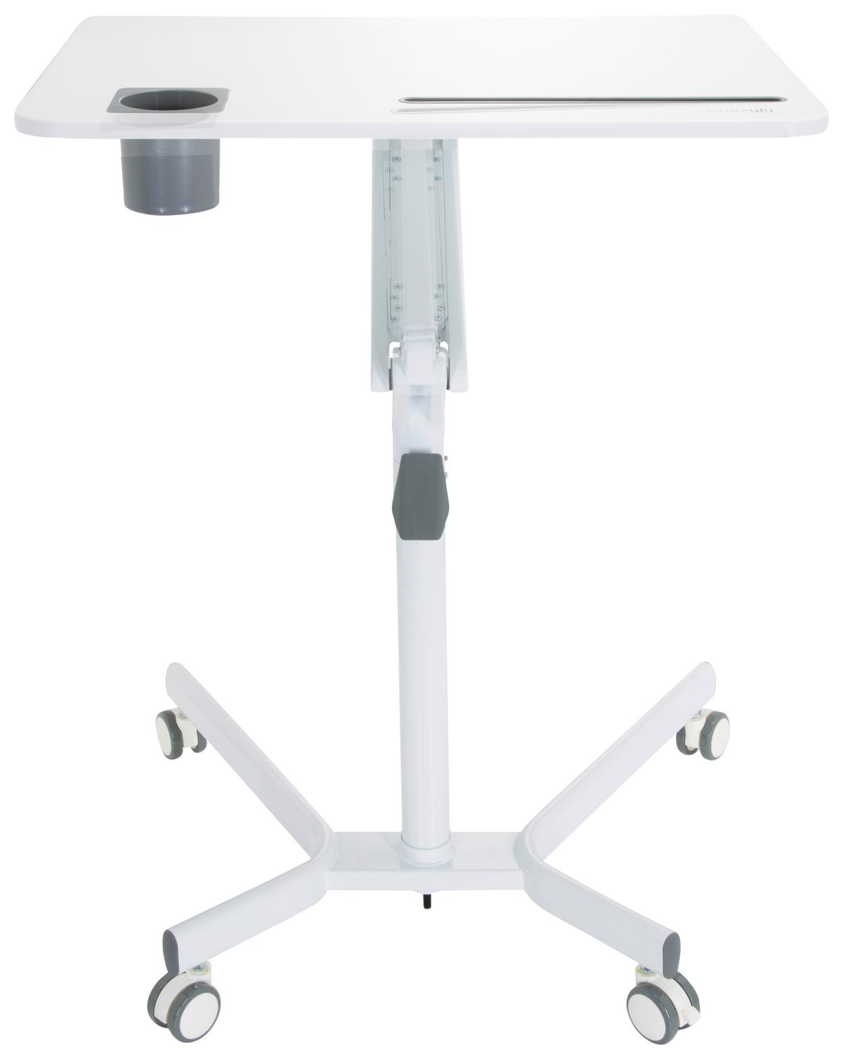 Dvižna Miza Stand Vm.su I, Bela - bela, Basics, kovina/umetna masa (77/73-105/57cm) - MID.YOU