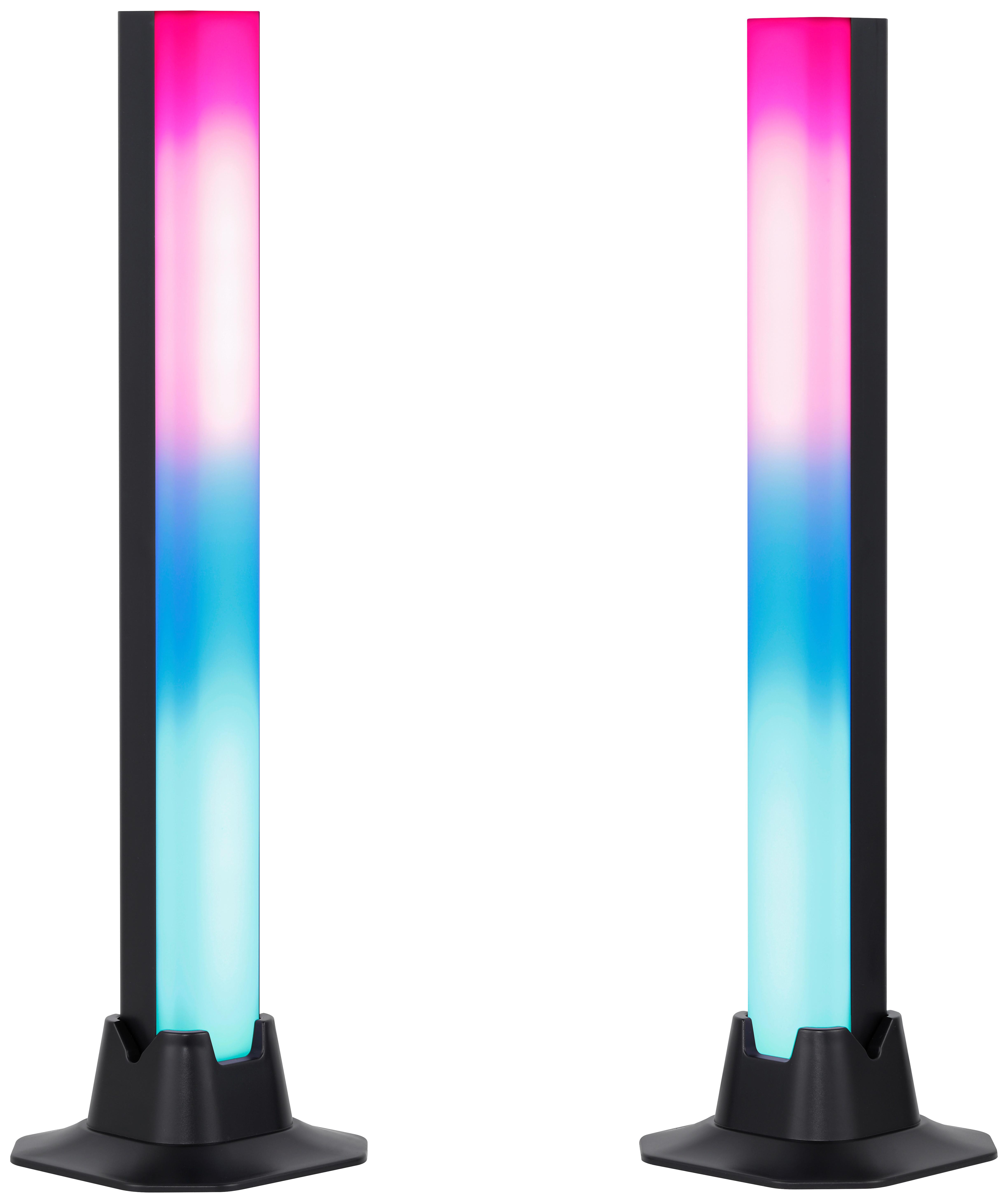 LED-Tischleuchte Rizi Schwarz max. 5 Watt - Schwarz, MODERN, Kunststoff (9/3/32cm) - Mömax