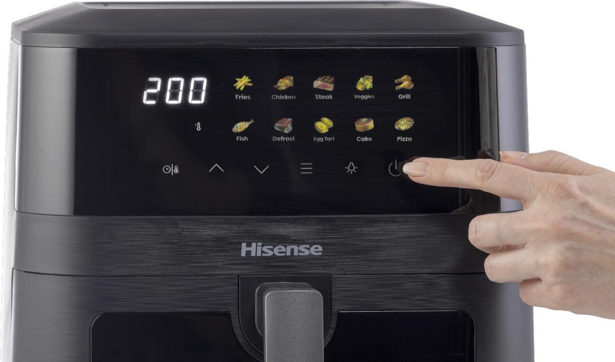 Heissluftfritteuse Haf2100dcd - Schwarz, Trend (31/40/35cm) - Hisense